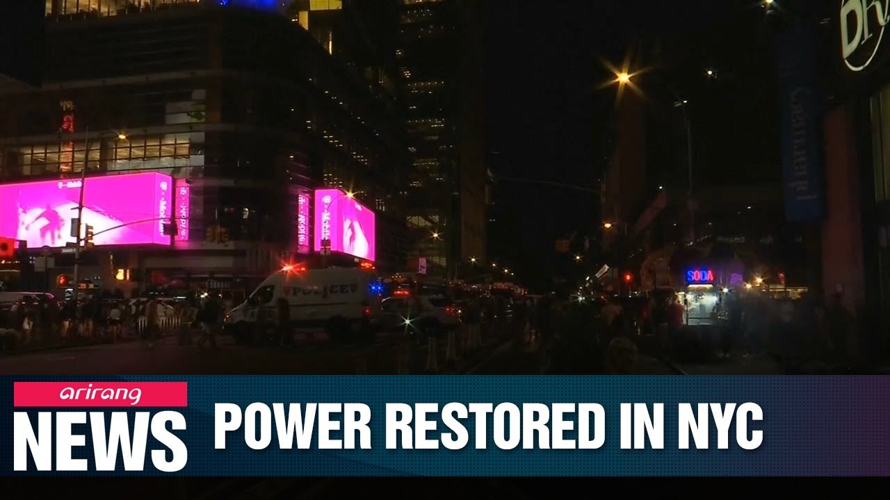 Power restored in Manhattan after massive outage hits stops traffic, elevators, subway cars