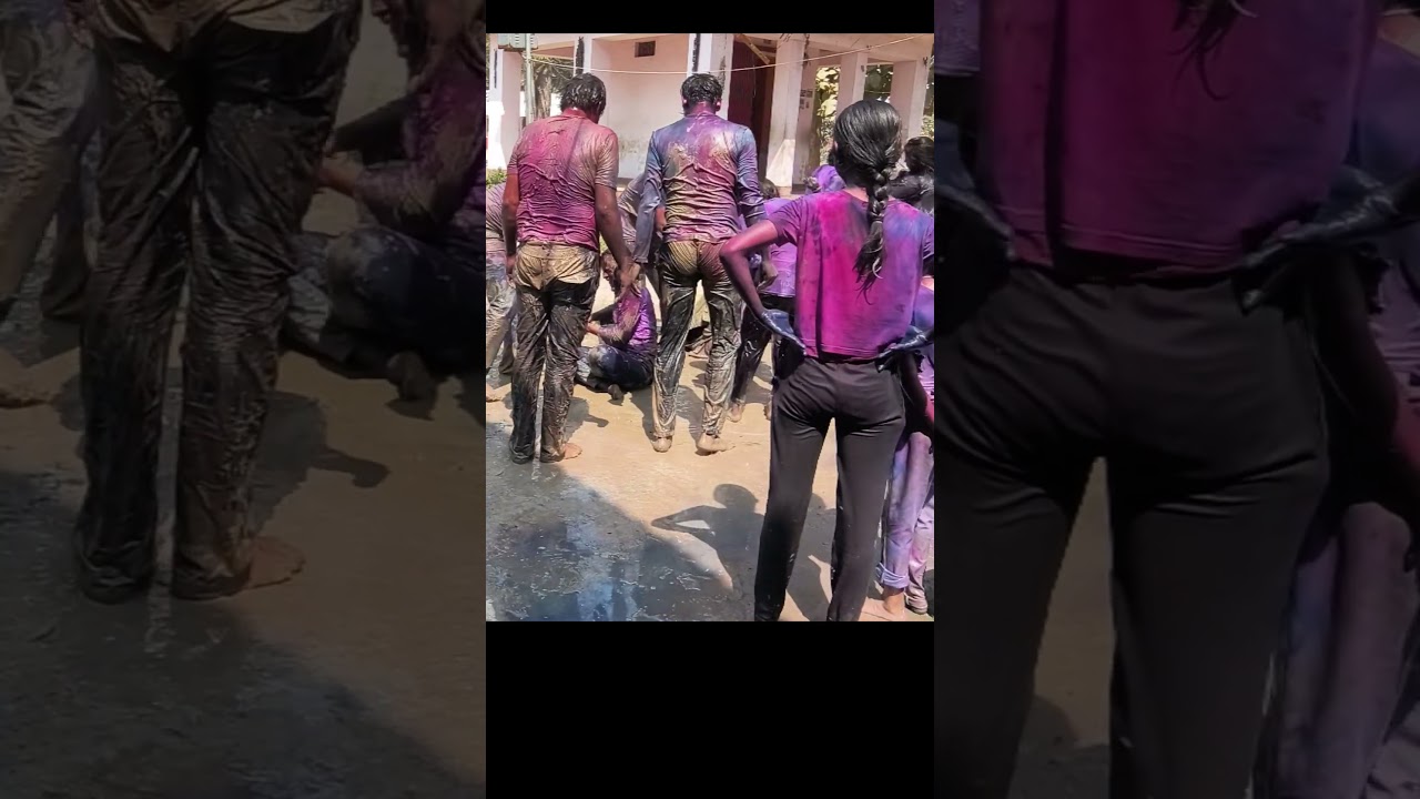 “Yeh wali Holi thodi si crazy aur thodi si funny hai! 😂🌈”