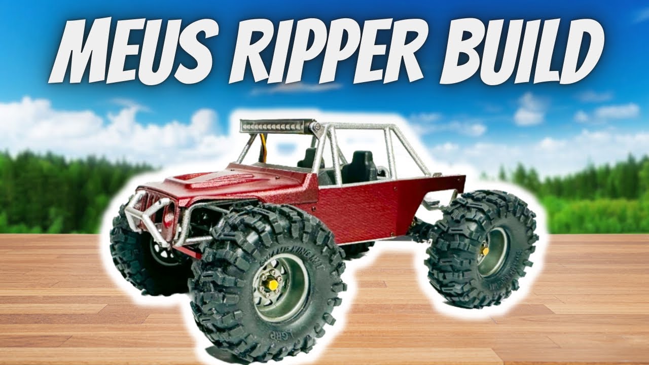 BUILDING A MEUS RACING SCX24 RIPPER!