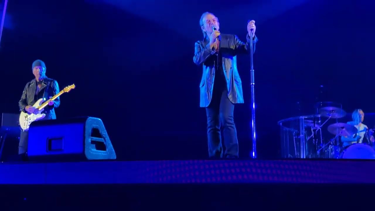 U2 Ultraviolet (Light My Way), Sphere Las Vegas 10/21/2023 Live Front Row
