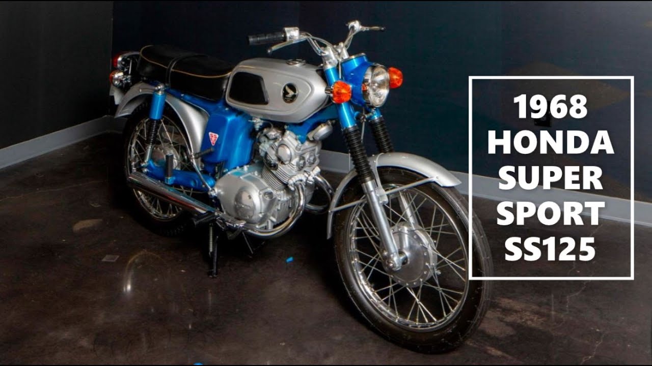 1968 Honda Super Sport SS125A | a motorcycle manufactured by Honda from 1967 through 1969