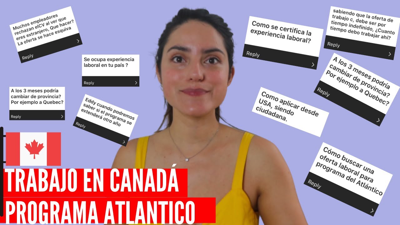 Trabajo en Canadá: Programa Atlántico l Preguntas y respuestas