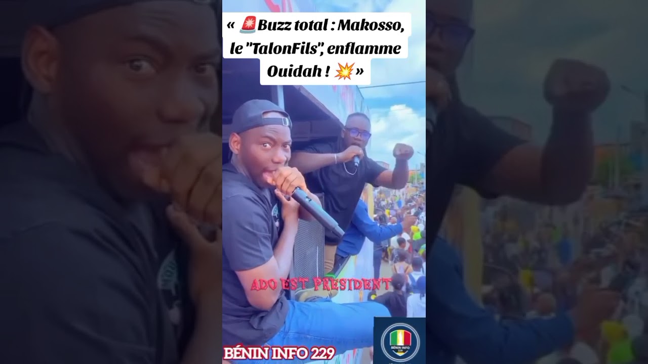 🚨Makosso le TALONFILS enflamme Ouidah au Vodun Days 🇧🇯 