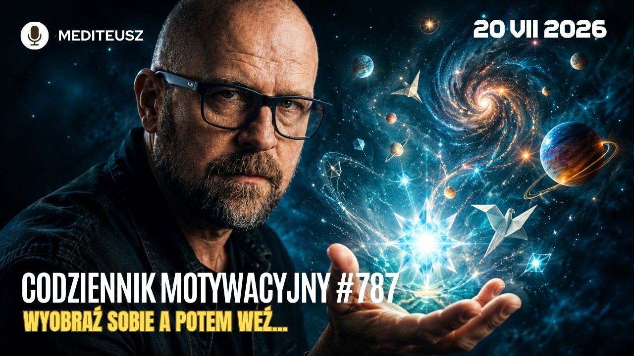 Wyobraź sobie, a potem weź...Codziennik Motywacyjny #787 20 VII 2026