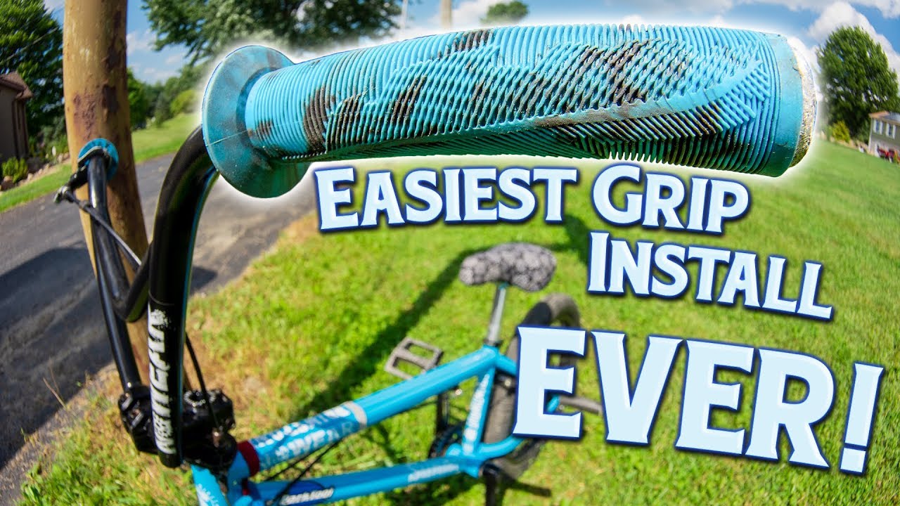 Самая простая установка ручек BMX — без воздушного компрессора