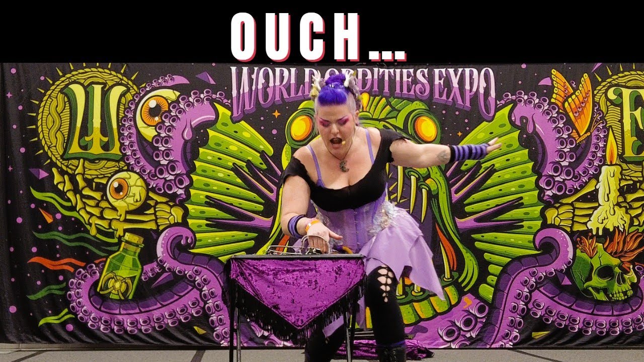 Bed of Nails, Whips & Acrobatics | Live Sideshow Show