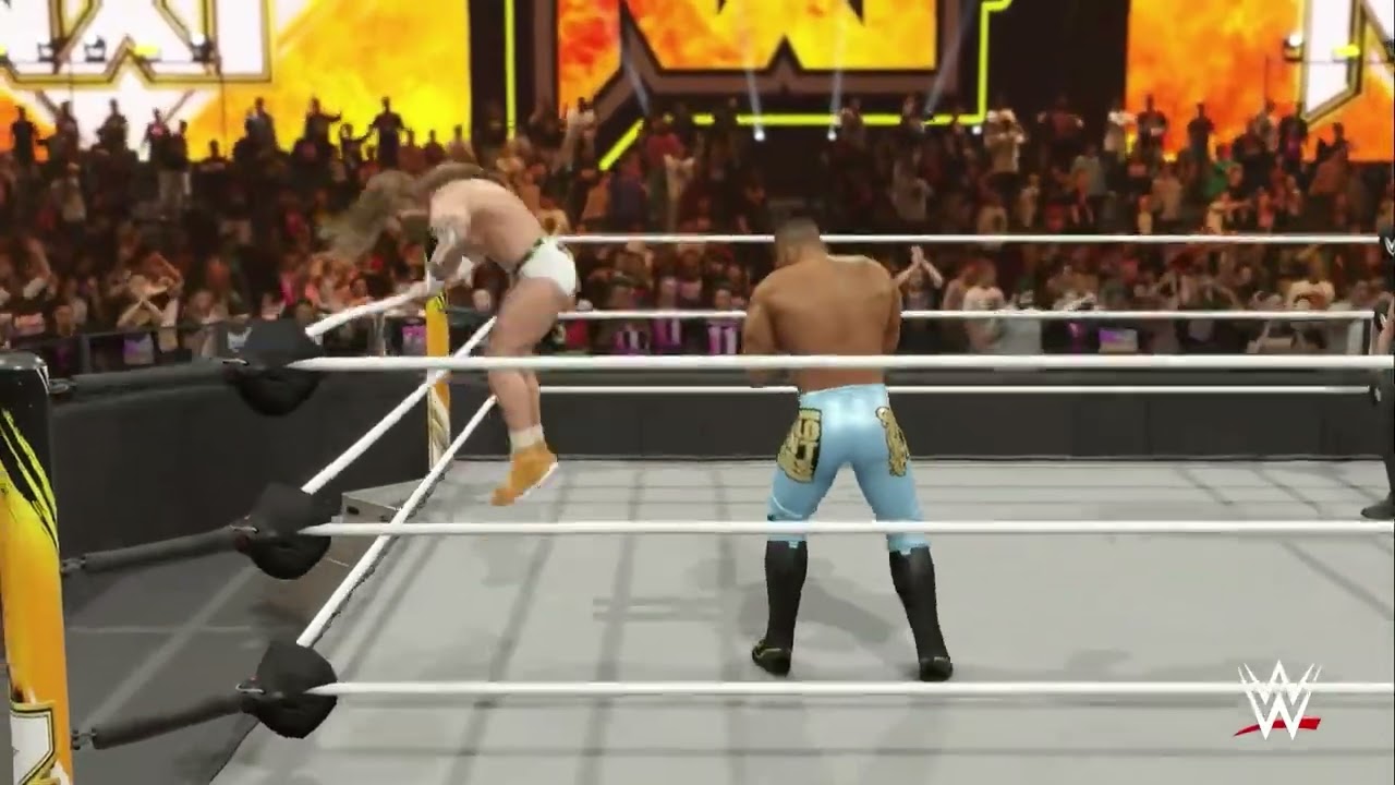 Carmelo Hayes vs Tyler Bate | WWE2k24 Universe Mode