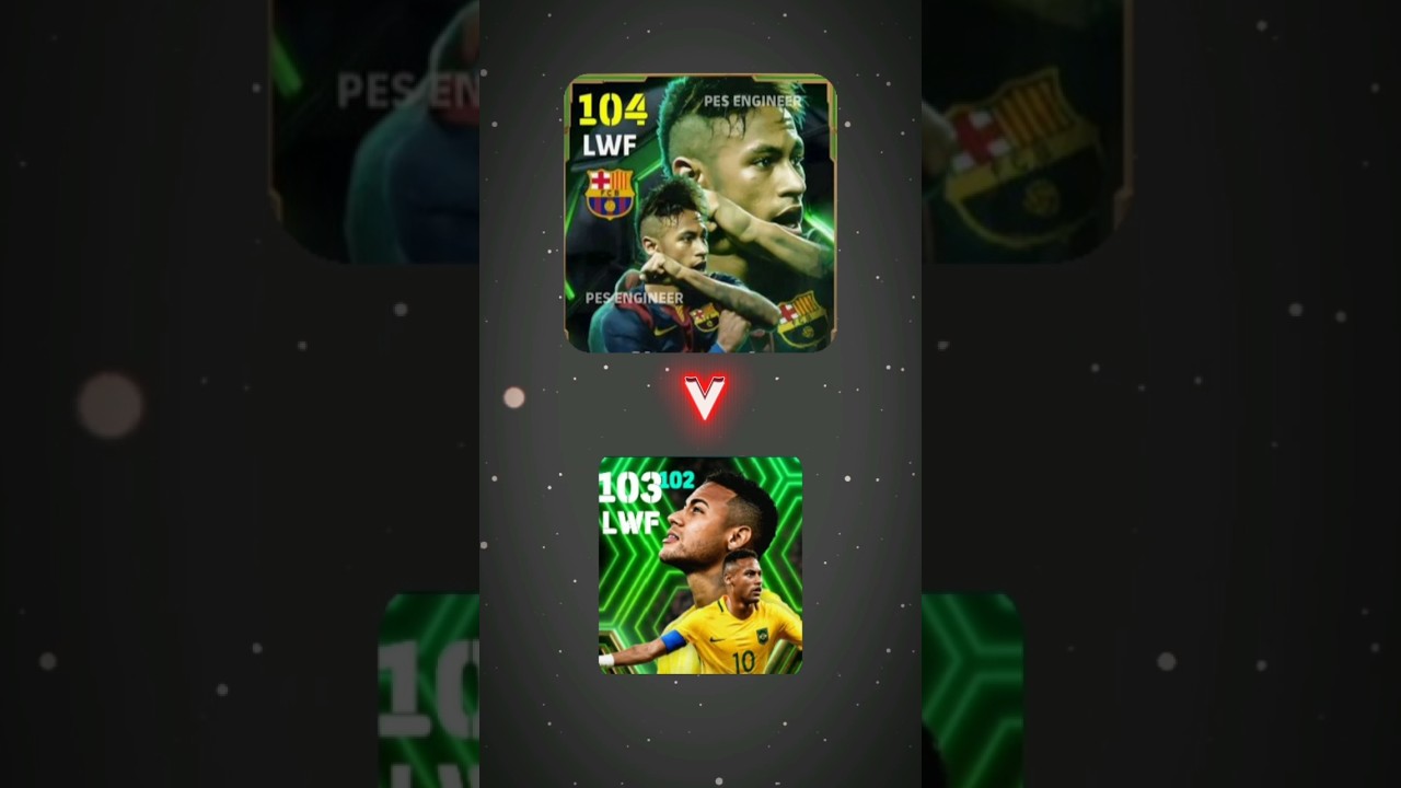 Top 6 Neymar Card in efootball 2025 | Neymar Best Card In efootball 2024 #efootball #pes #pesmobile