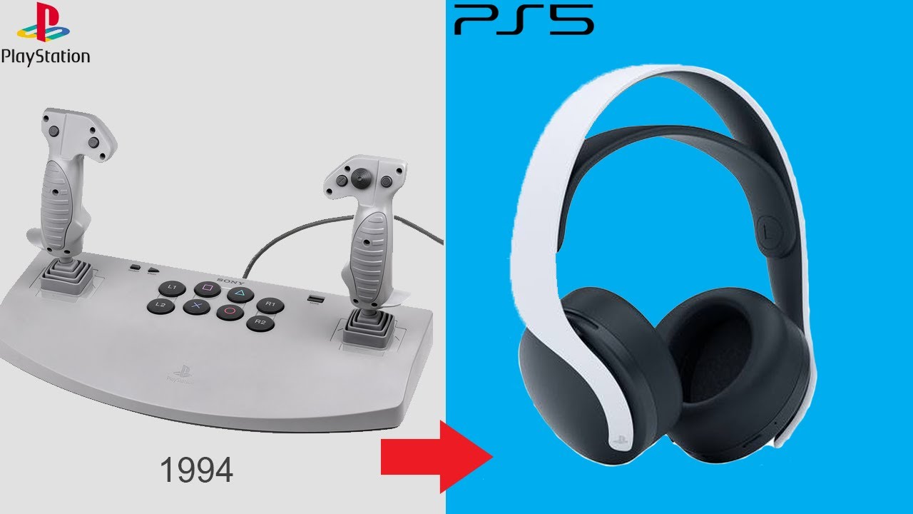 PlayStation Accessory Evolution