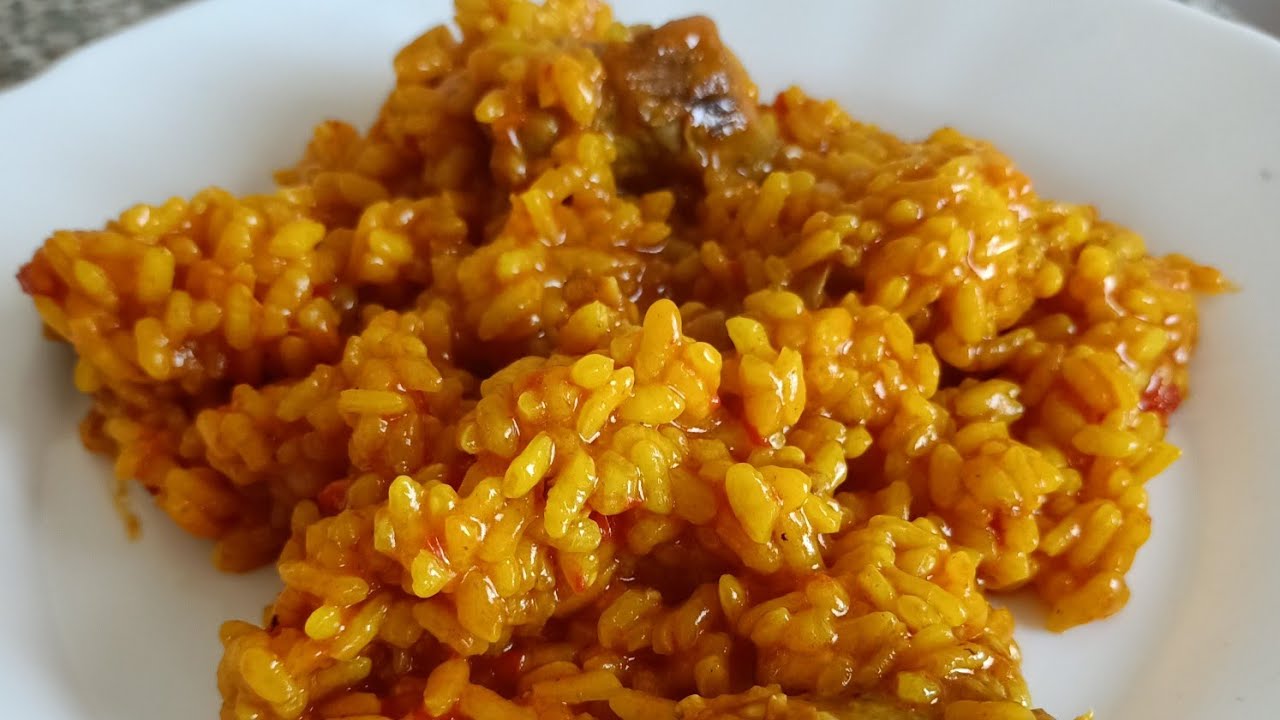 Arroz seco con costillas, fácil y rico con Thermomix