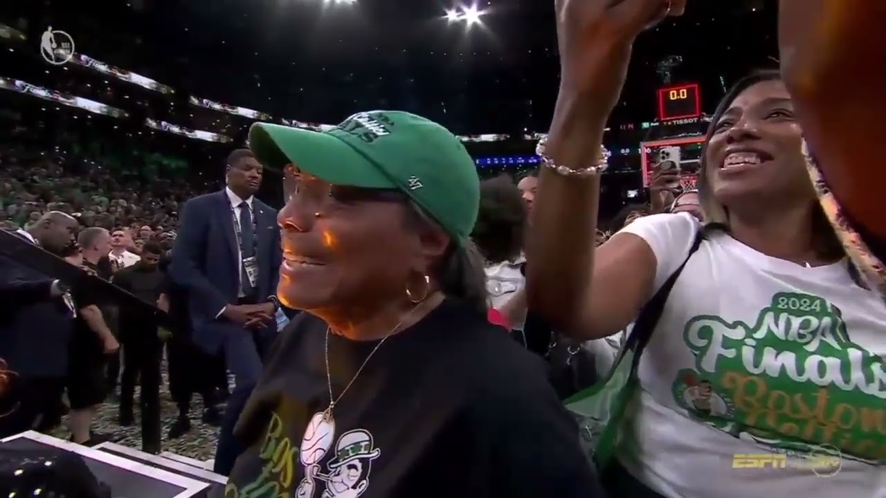 Jaylen Brown's Emotional Acceptance of the 2024 Finals MVP Trophy 😭😭