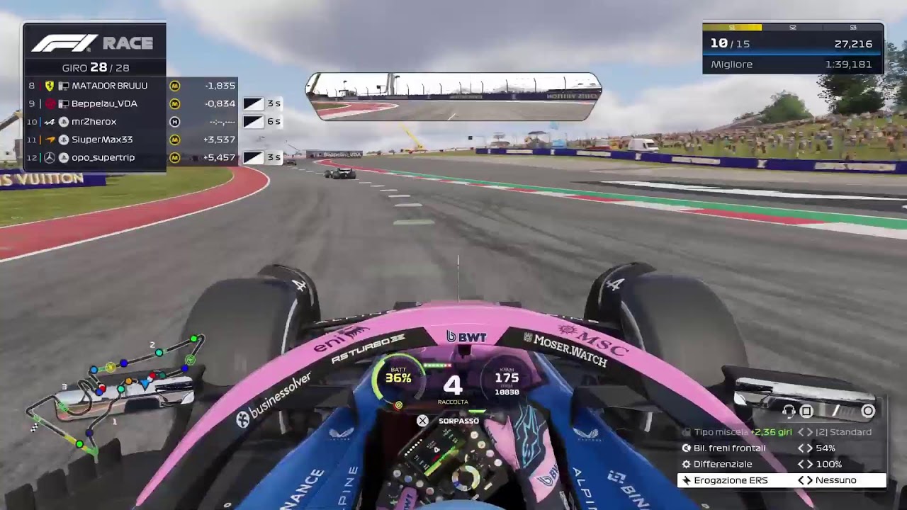 F1 25 Texas prestazioni reali