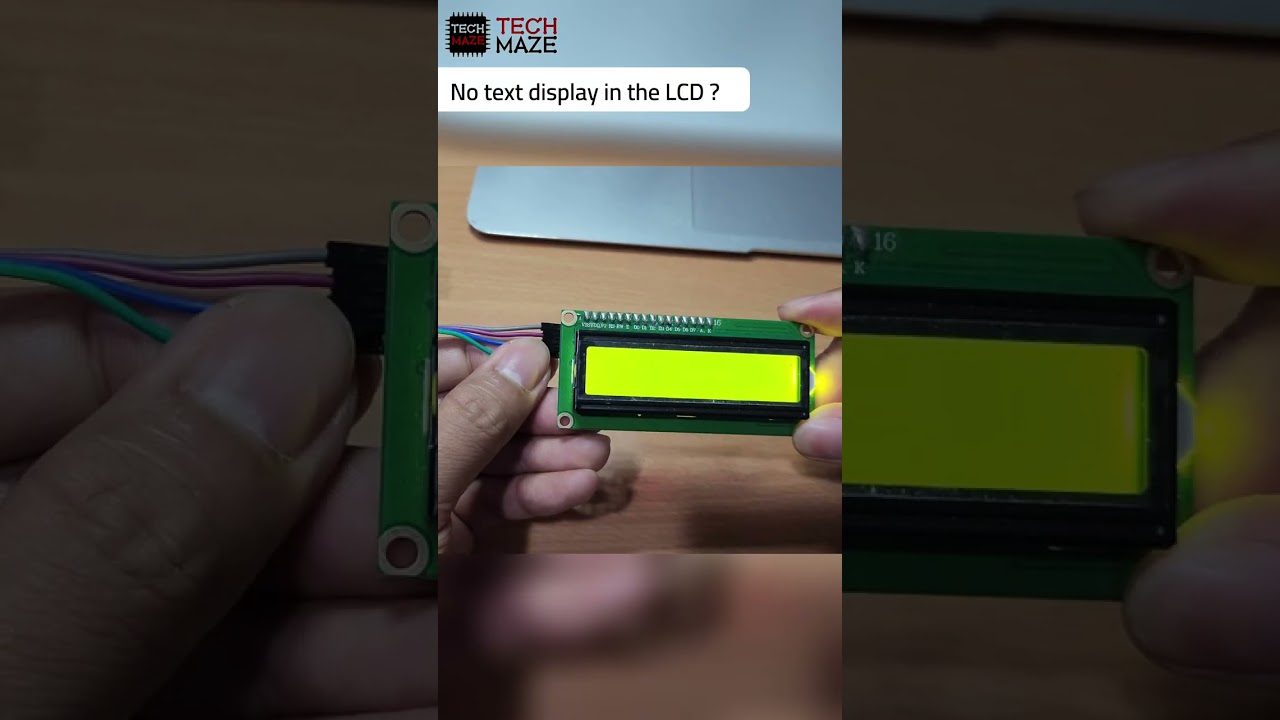 Common troubleshooting for LCD i2c module.  