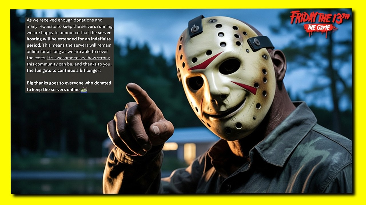 Developers Reveal Friday The 13th Game SECRET DNS SERVER Will Remain Online!