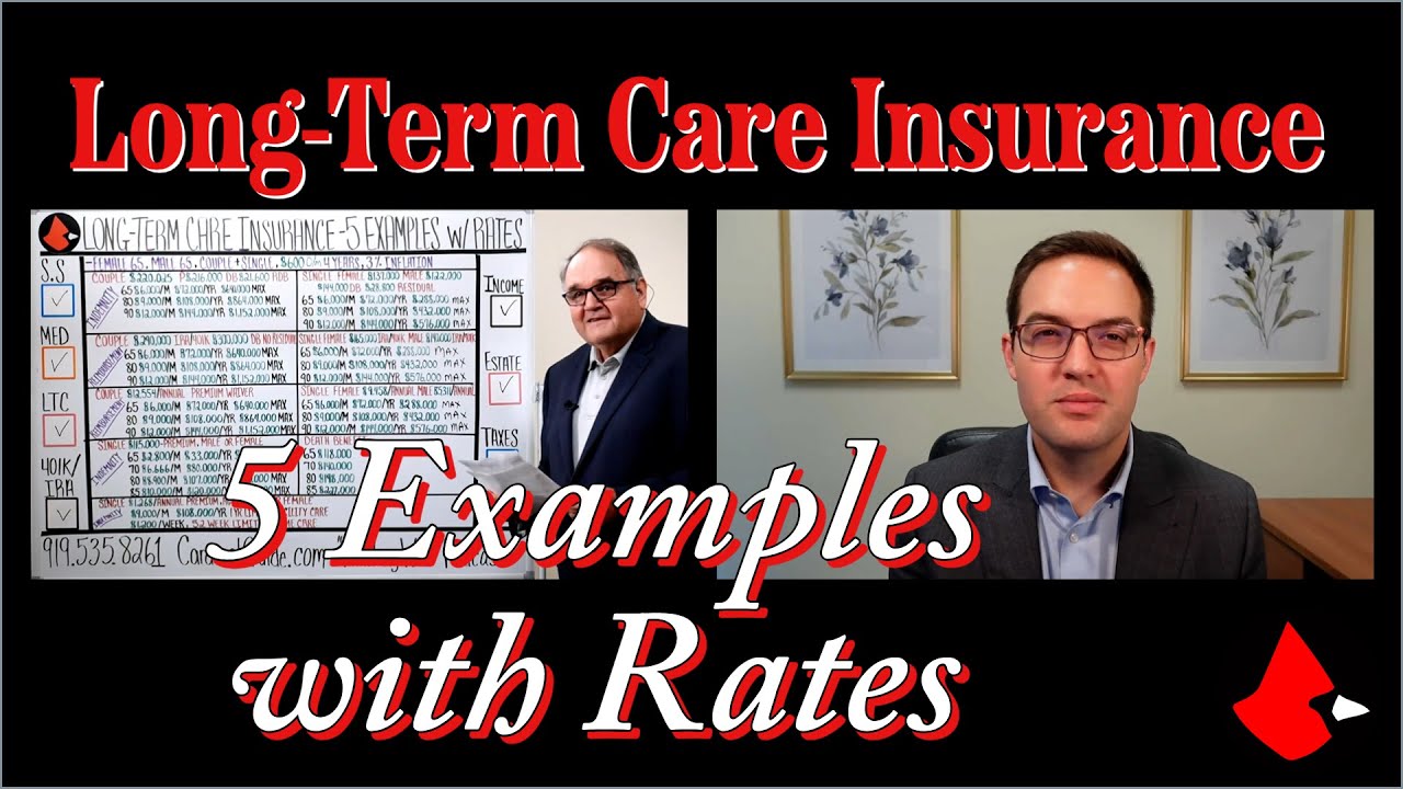 Long-Term Care Insurance - 5 Examples with Rates