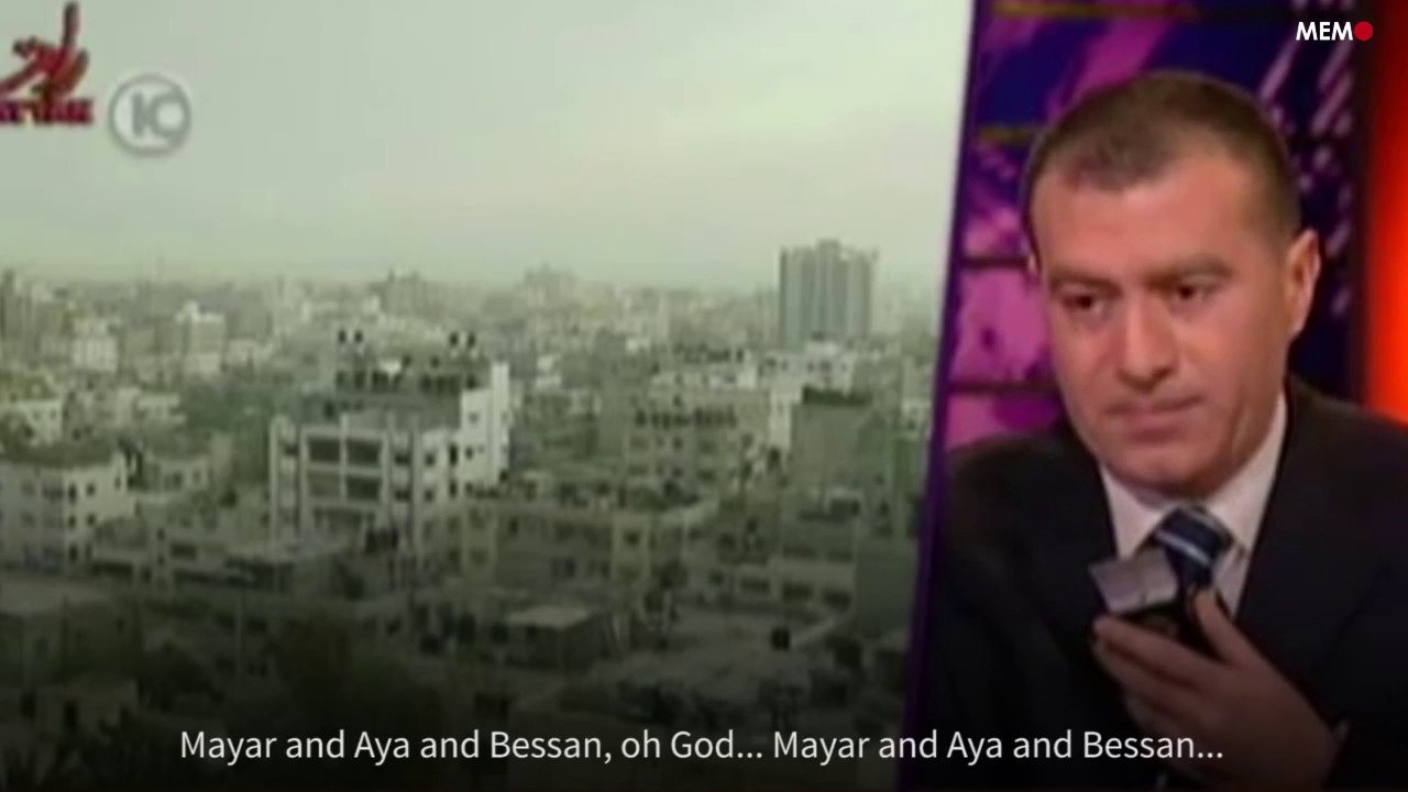 Gaza father on phone with Israeli TV as tank shells kill his 3 daughters