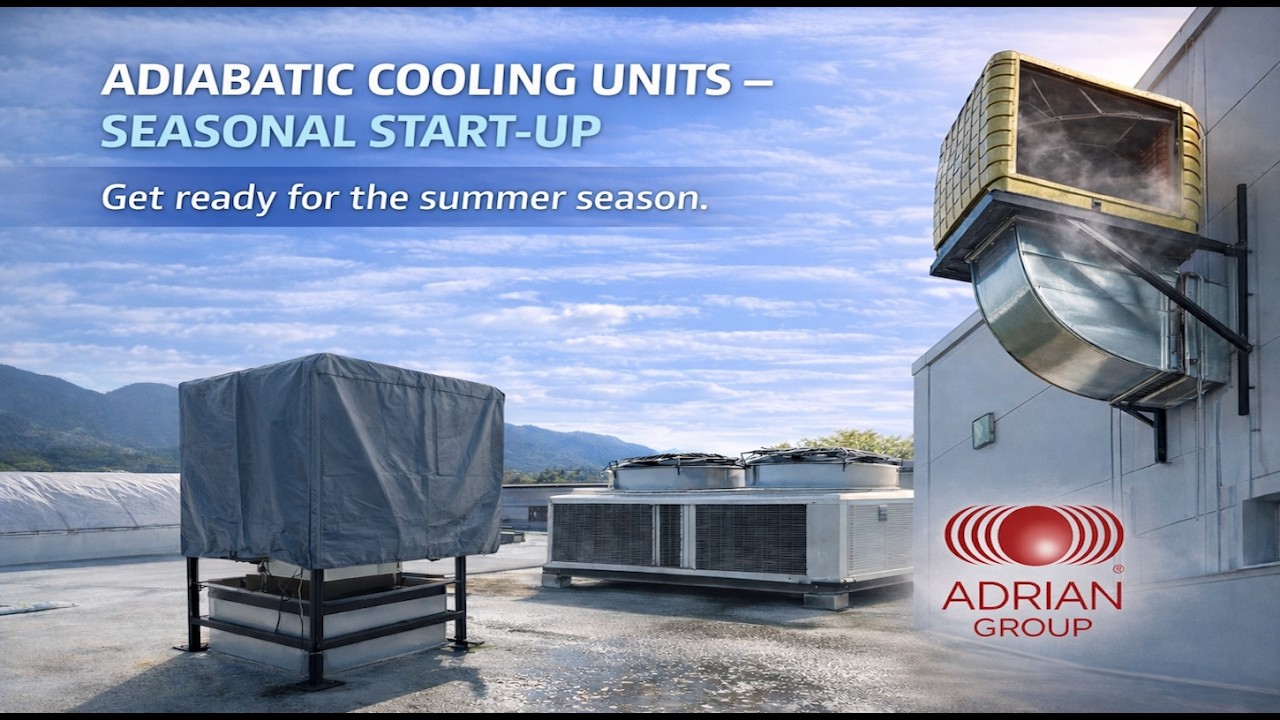 De-winterization of Adiabatic Cooling Units | Preparation for the Summer Season