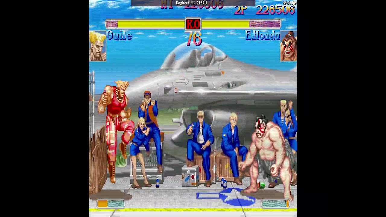 ST - Dogbert (Ryu, Guile, Ken) vs. 2L84U (E.Honda) [3-21-23]
