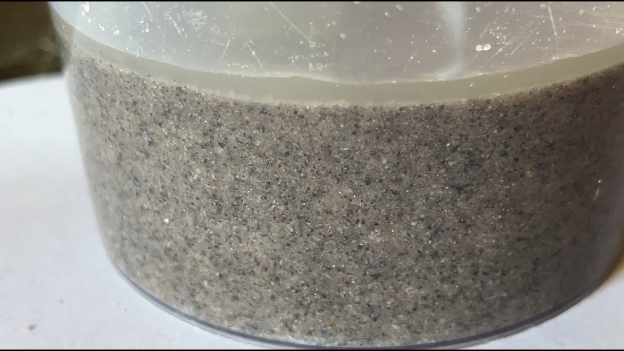 Casting artificial (fake) granite at home
