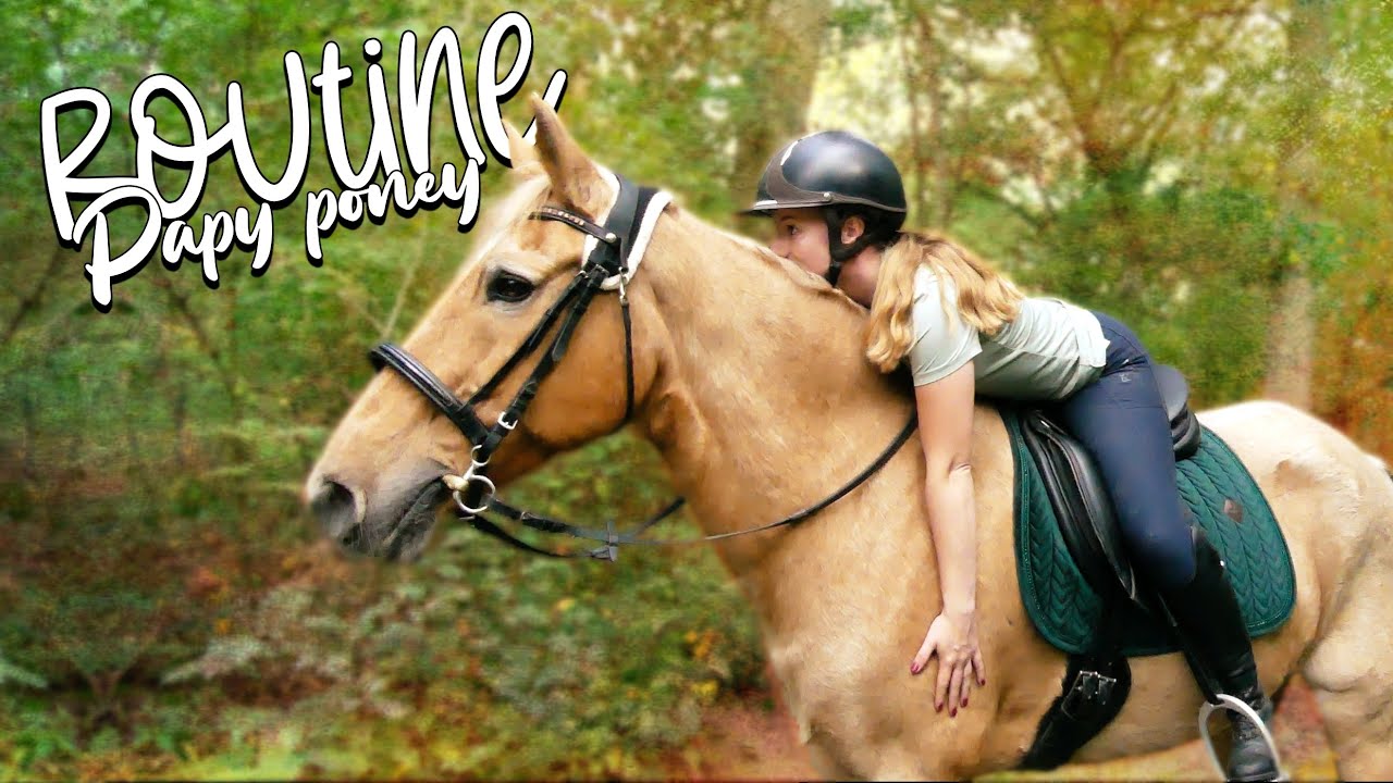 ROUTINE DE MON PONEY DE 30 ANS 🧓