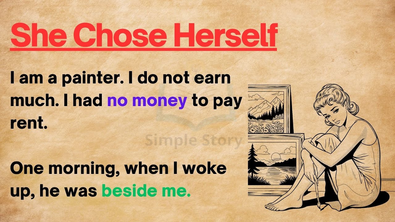 Learn English through Stories Level 3 ⭐ She Chose Herself | Emotional English Story