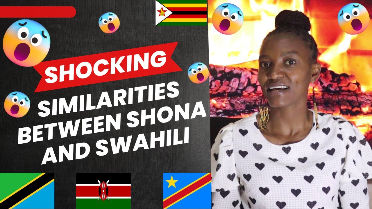 SHOCKING SIMILARITIES BETWEEN SHONA AND KISWAHILI: ZIMBABWEANS KENYANS TANZANIANS AND CONGOLESE COME