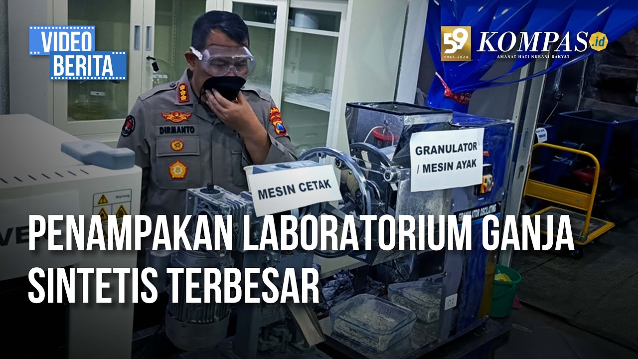 Kronologi Penggerebekan Laboratorium Ganja Sintetis Terbesar se-Indonesia
