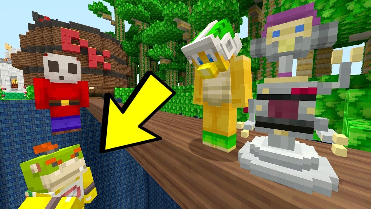 DON'T FALL OFF! [EXTREME BRIDGE MINIGAME] - Mario's Nintendo Land - (Minecraft Switch) [34]