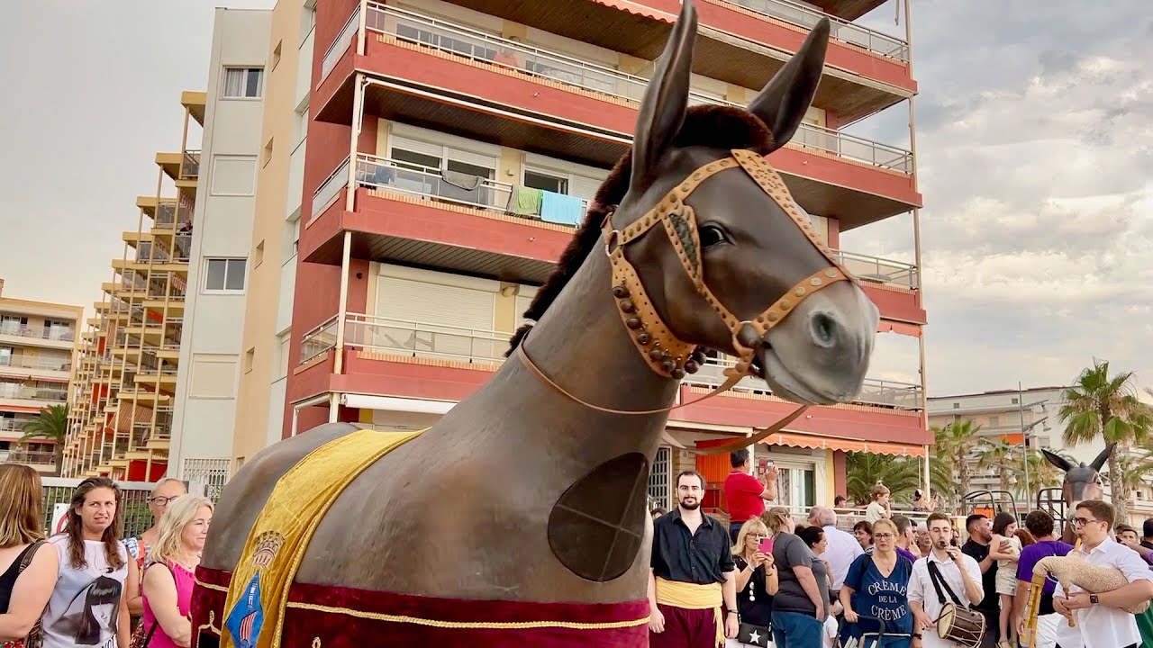 LA MULASSA DE SALOU   I Trobada de BESTIARI FESTIU de La Pineda - Vila-seca