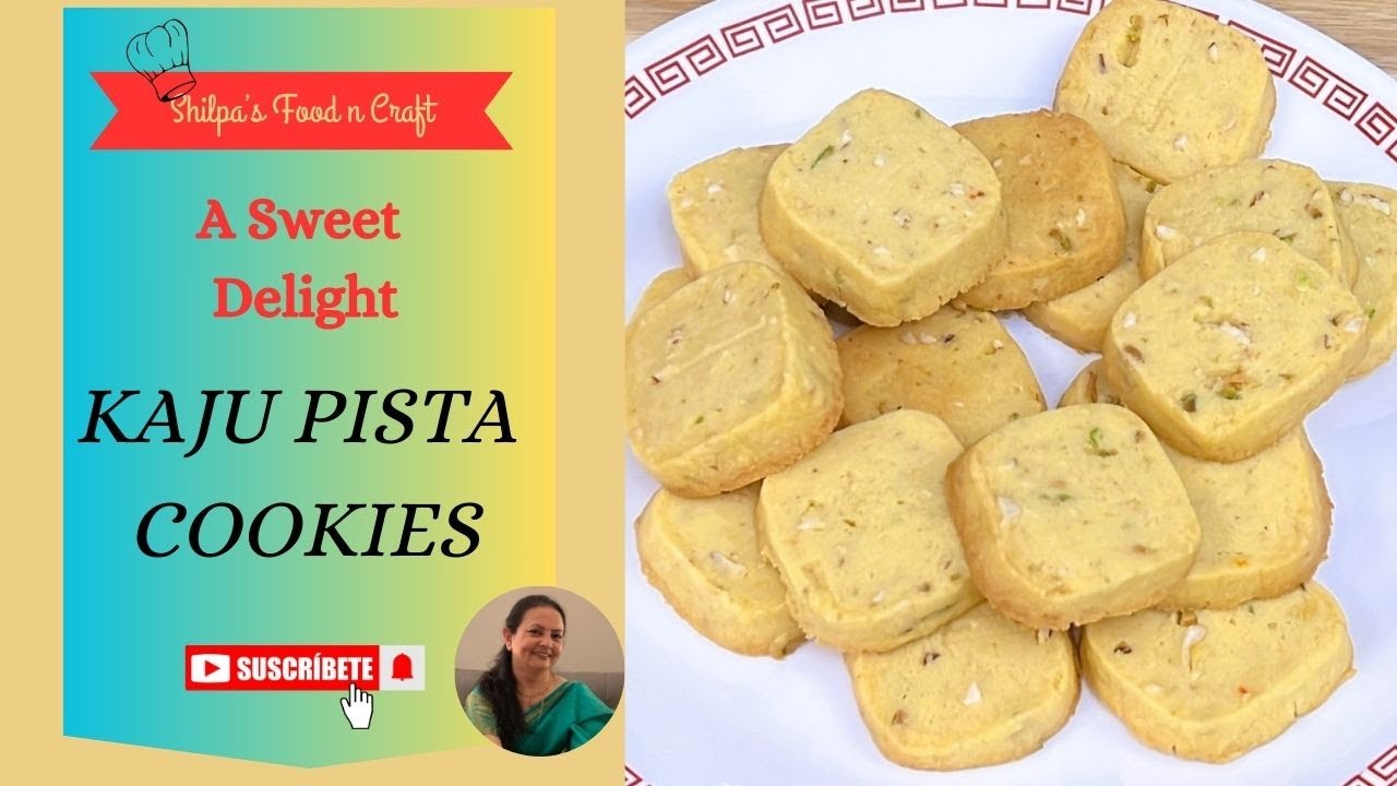 Kaju Pista Cookies Recipe : Easy & Irresistible| काजू पिस्ता कुकीज़ परफेक्ट चाय टाइम स्नैक #snacks