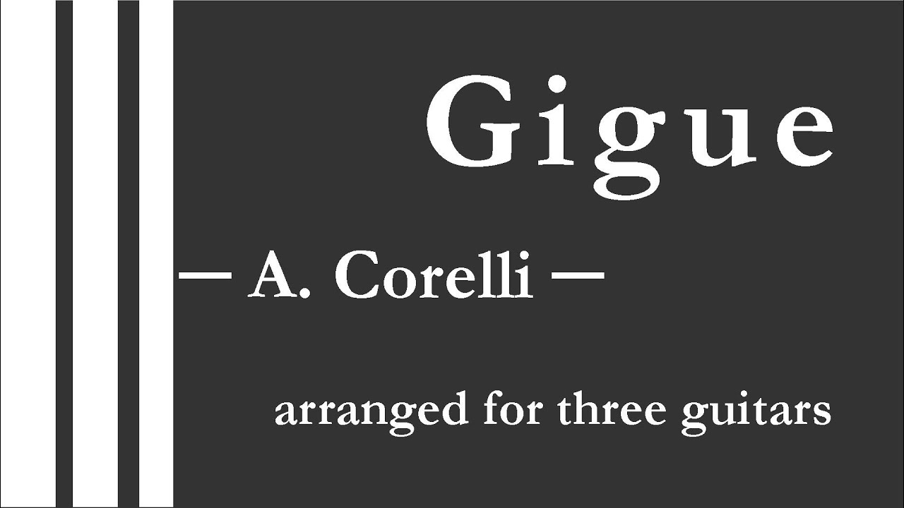 Gigue (for three guitars)