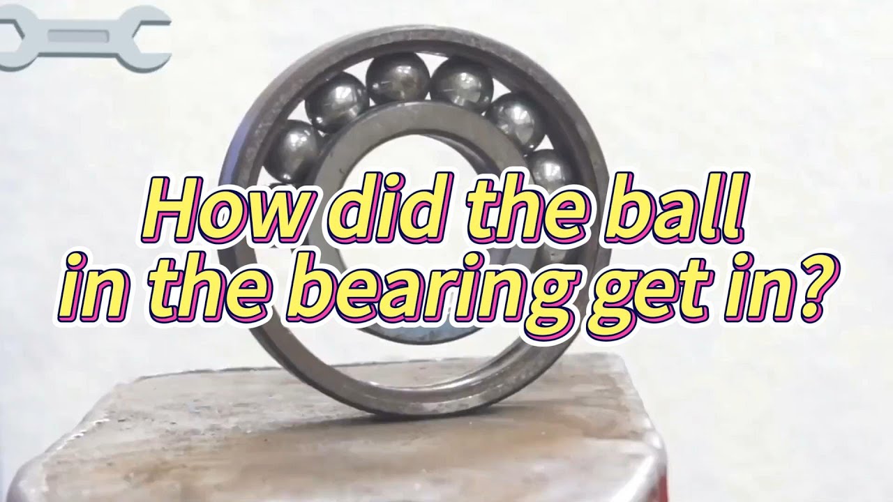 How did the ball in the berring get in？