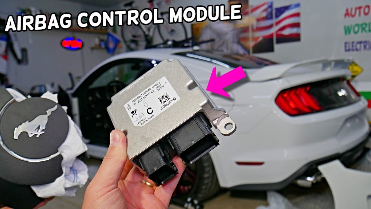 Замена блока управления подушками безопасности Ford Mustang, Mustang GT ECO BOOST 6G