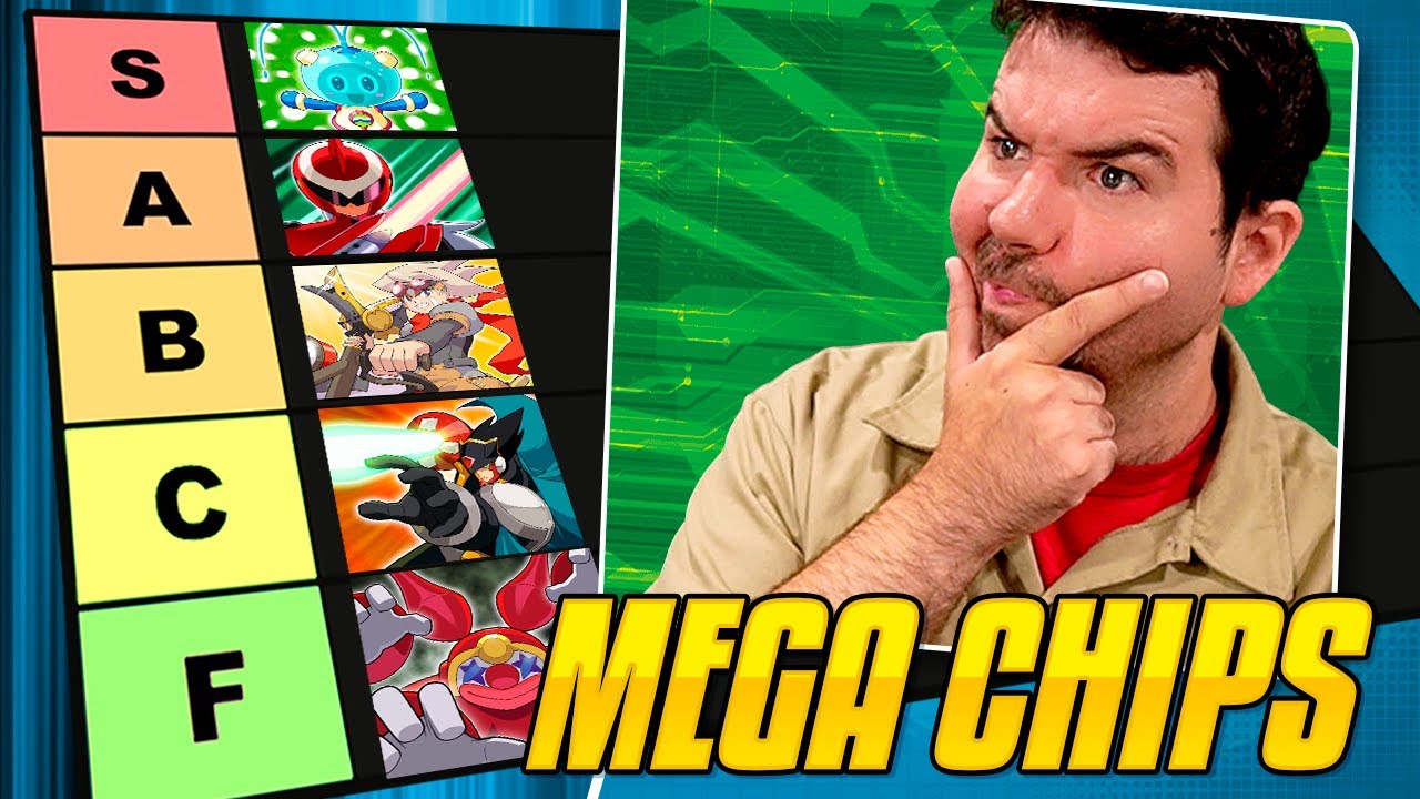 Ranking the TOP Navi Mega Chips for PVP! (Mega Man BN6 Tier List)