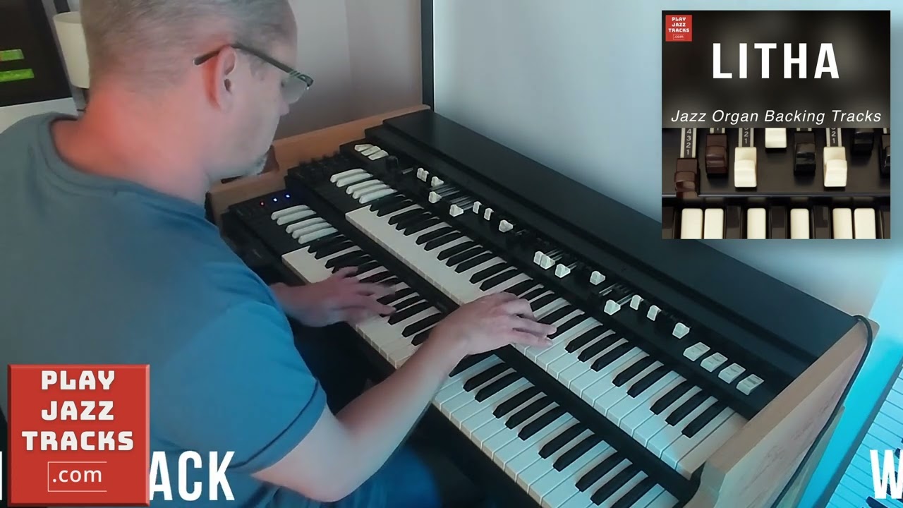 Litha - Chick Corea - Organ and Drums Backing Track Demo - Phil Wilkinson