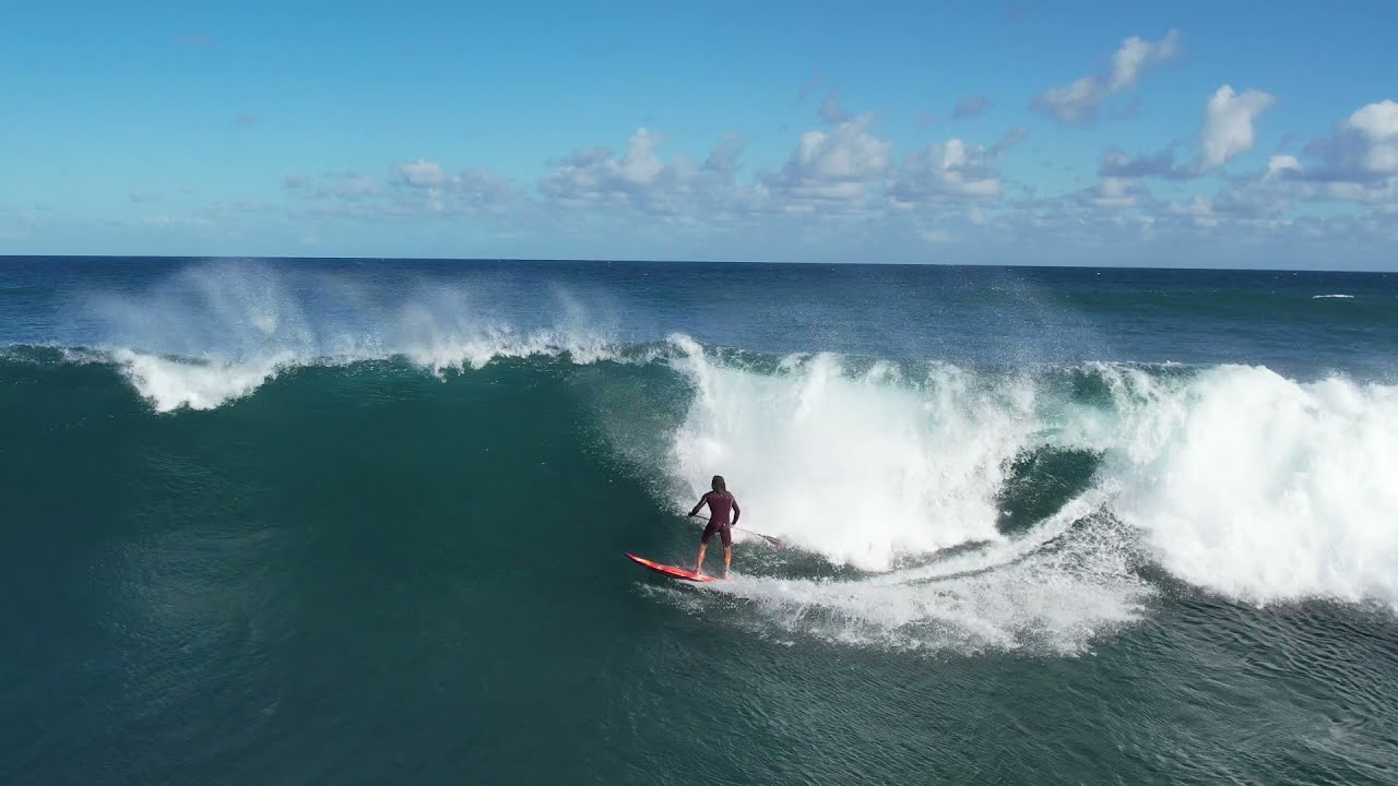 Bernd Roediger and Arthur Arutkin SUP Surfing Maui