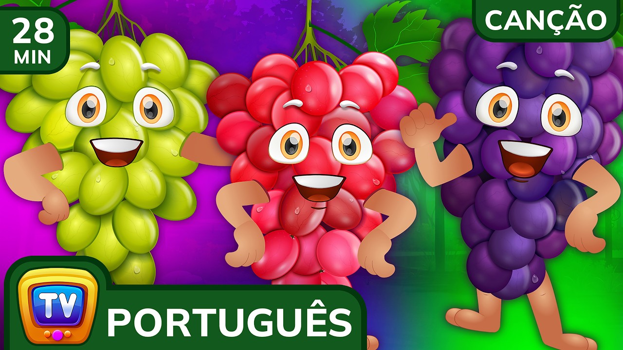 U U U U Uva Cançõe (Grapes Song) | Canções Infantis Em Português | ChuChu TV