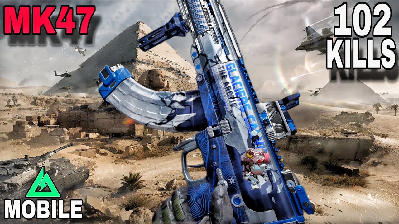 MK47 ZERO RECOIL BEST BUILD 🔥 102 KILLS GAMEPLAY DELTA FORCE MOBILE 