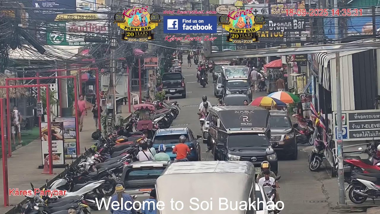 Soi Buakhao, Pattaya Live, Thailand