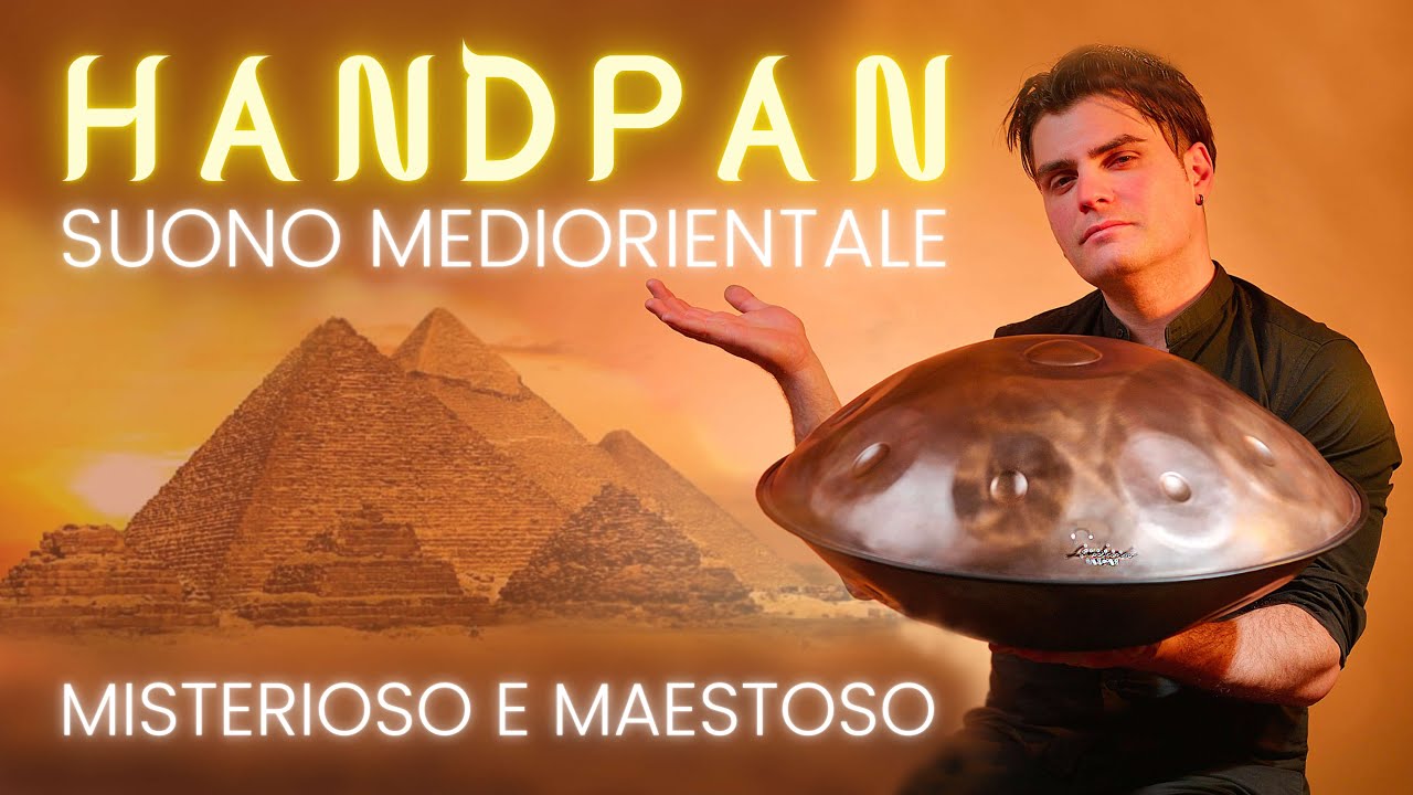 Handpan Saladin Noor - Lombardo Handpan - middle eastern music