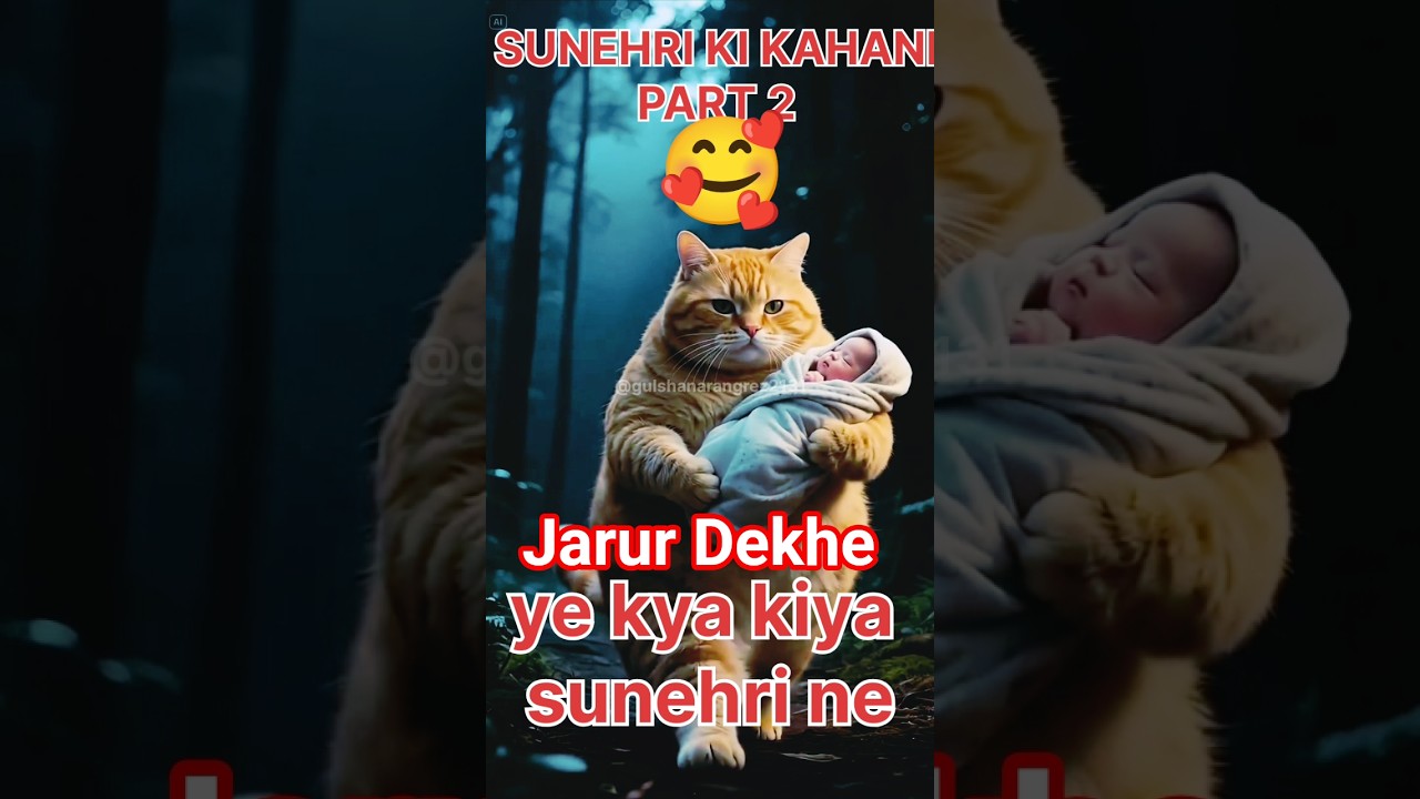 SUNEHRI billi part2: Inspiration and humanities 😻 #shorts #viralshorts #trending #sunehri #catlovers