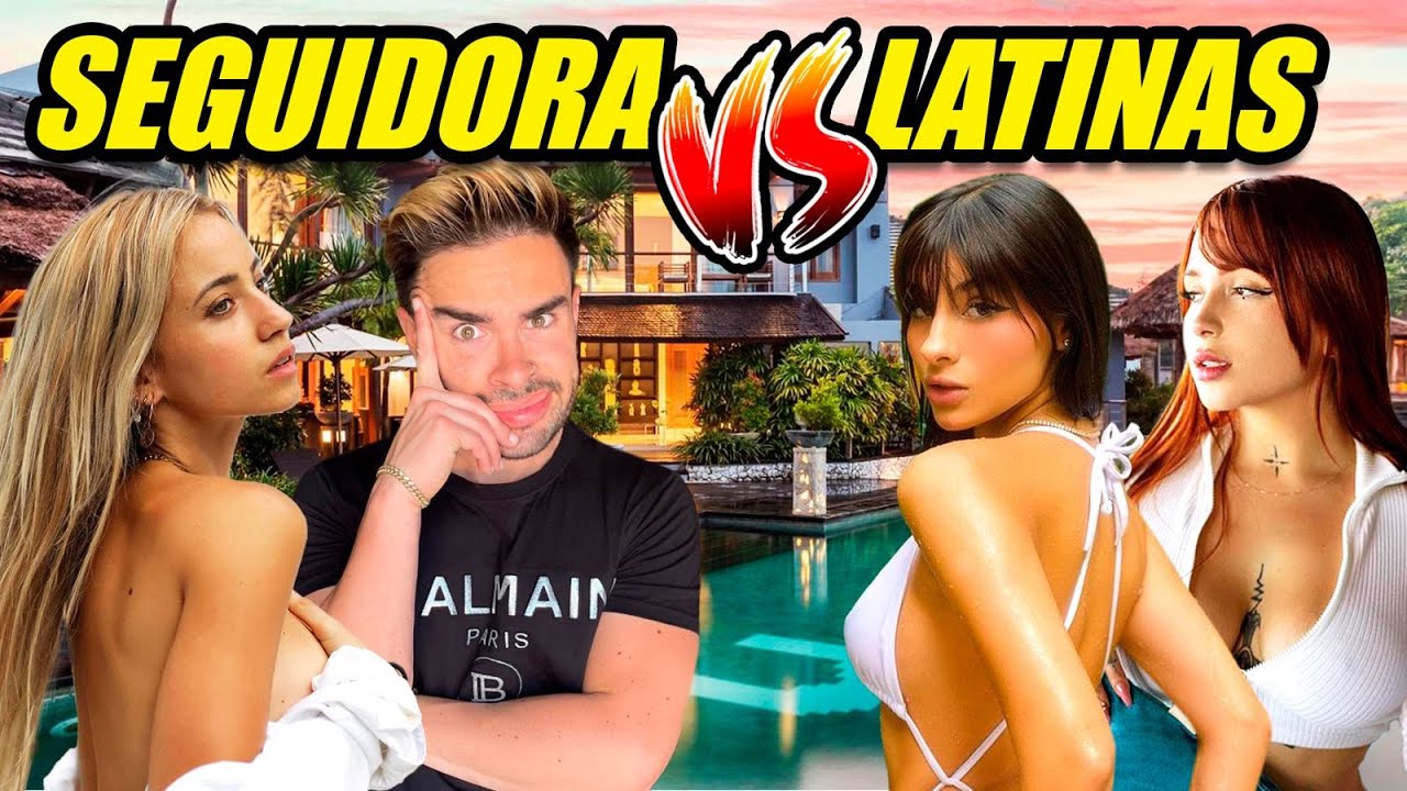 LA SEGUIDORA CONOCE A LAS LATINAS Y ASÍ REACCIONA 🥵