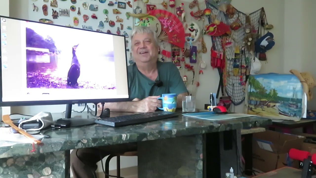 Kus boyundan buyuk baligi yutunca sekli degisti