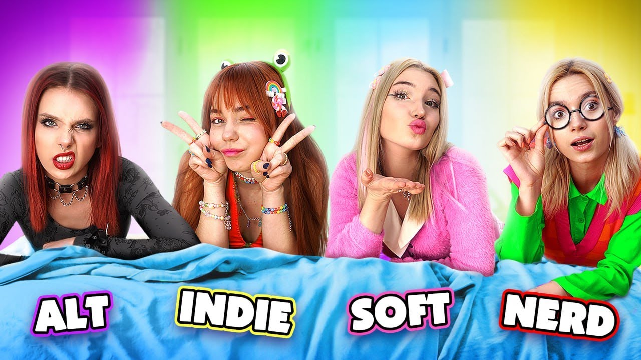Alt, Soft, Nerd and Indie Sister! Types of Quadruplets in Family