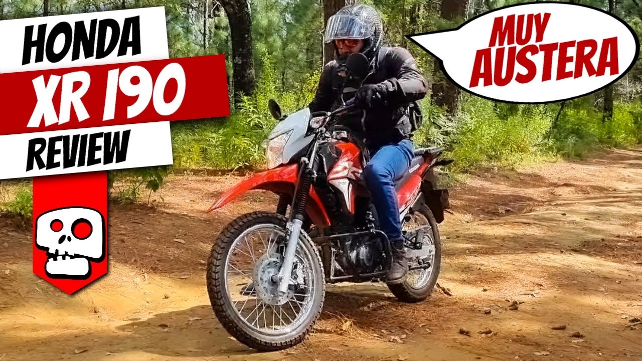 Honda XR190 | Reseña con el propetario | Alets Go | Puerto USB