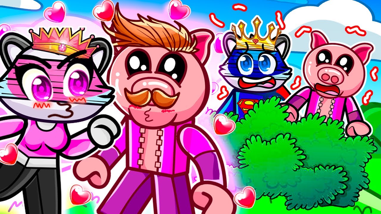 BOUCHALŮV TÁTA se LÍBÁ s JONGLESOVOU MÁMOU v Robloxu!