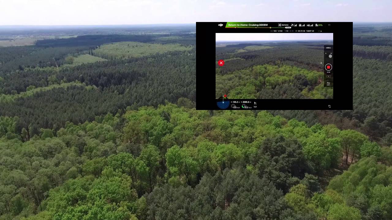 Test zasięgu phantom 3 professional range test