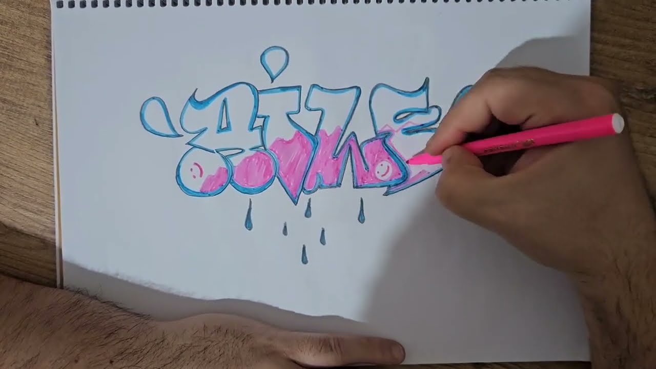 graffiti çizimi - graffiti nasıl yapılır - graffiti nasıl yapılır kağıda - graffitti çizim kağıt