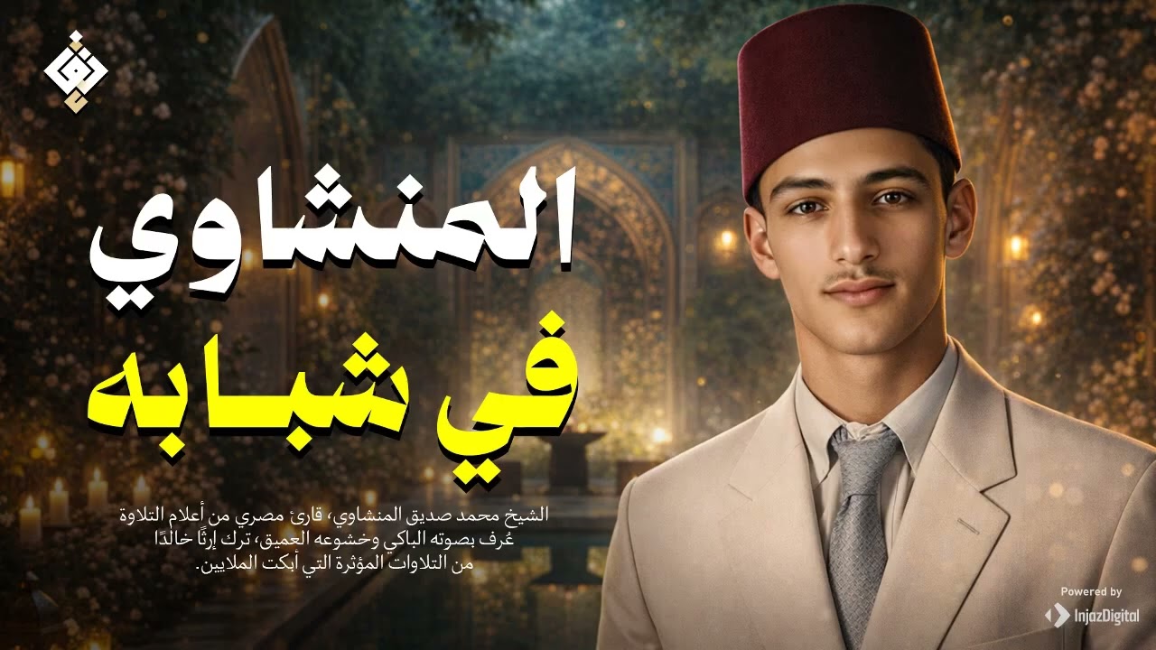 حين كان المنشاوي في شبابه ! تسجيل نادر من بداياته... إحساس لا يتكرر