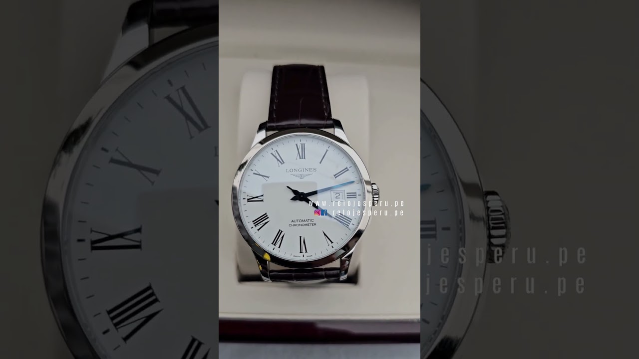 LONGINES RECORD L2.821.4.11.2 AUTOMATICO